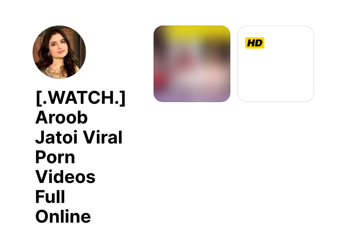 WATCH.] Aroob Jatoi Viral Porn Videos Full Online