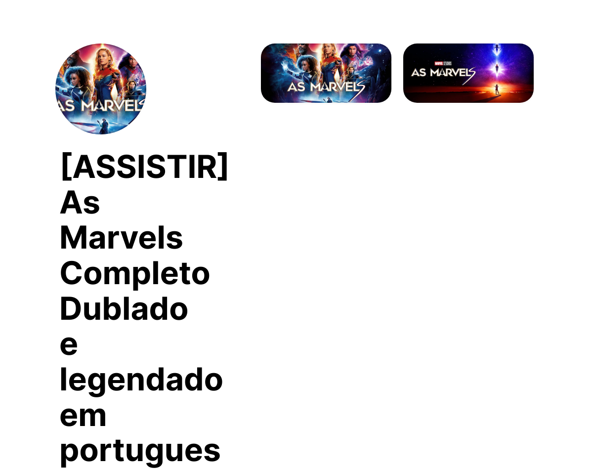 ASSISTIR] As Marvels Completo Dublado e legendado em portugues