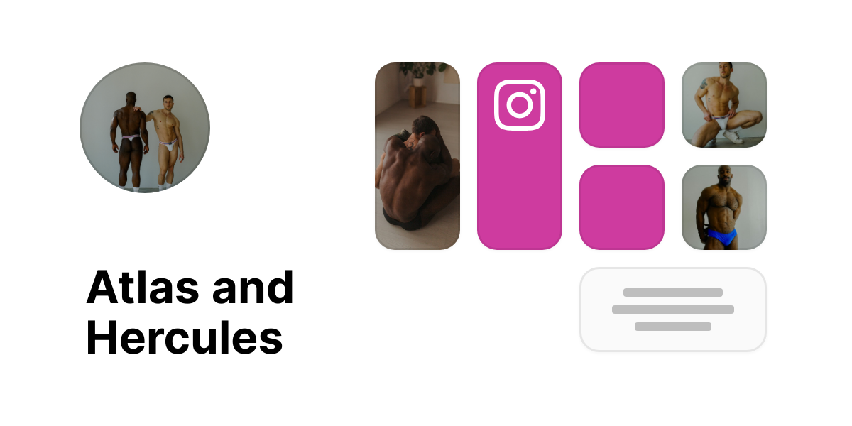 Atlas and Hercules