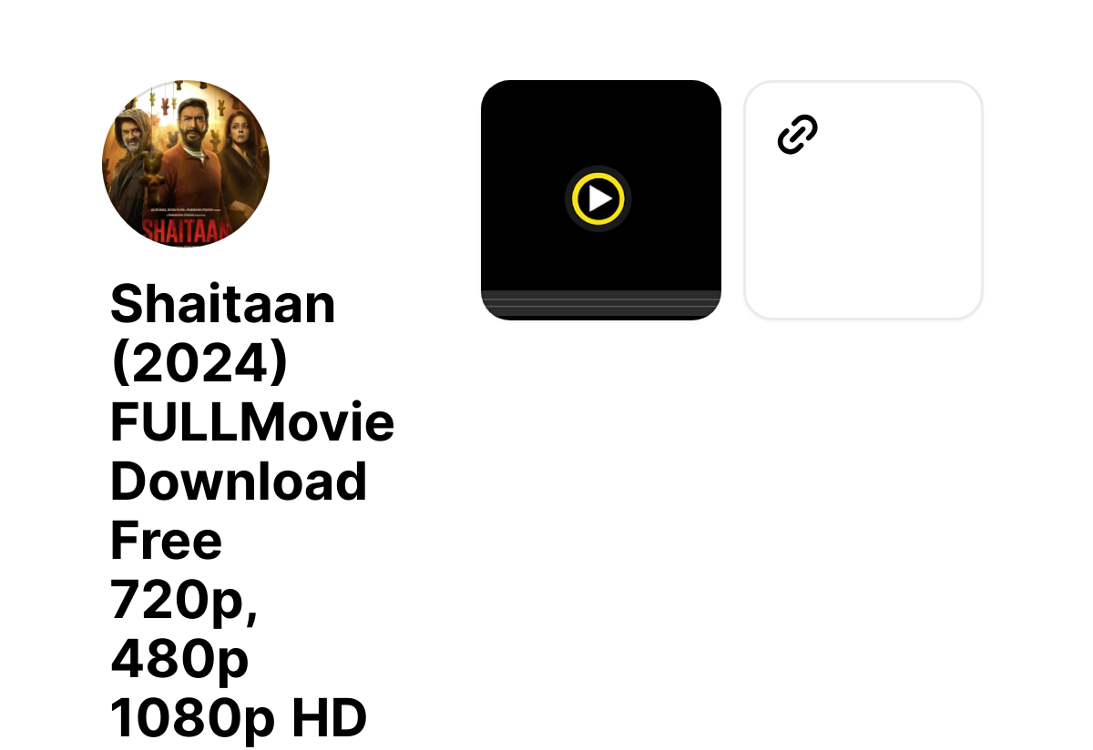 Shaitaan (2025) FULLMovie Download Free 720p, 480p 1080p HD