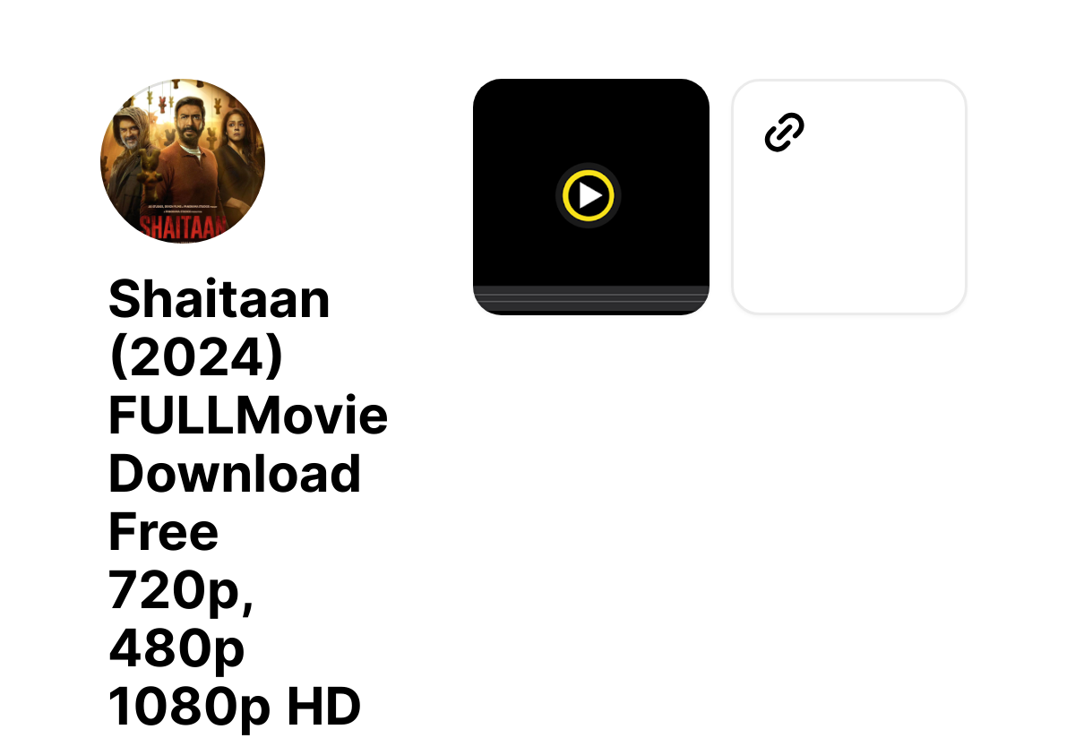 Shaitaan (2024) FULLMovie Download Free 720p, 480p 1080p HD