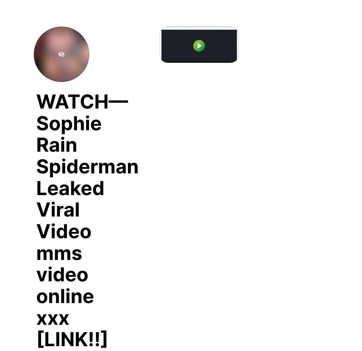 WATCH Sophie Rain Spiderman Leaked Viral Video mms video online  