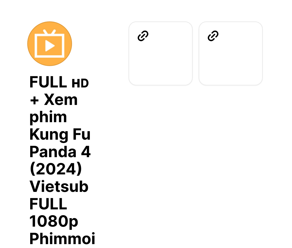 FULL ʜᴅ + Xem phim Kung Fu Panda 4 (2024) Vietsub FULL 1080p Phimmoi